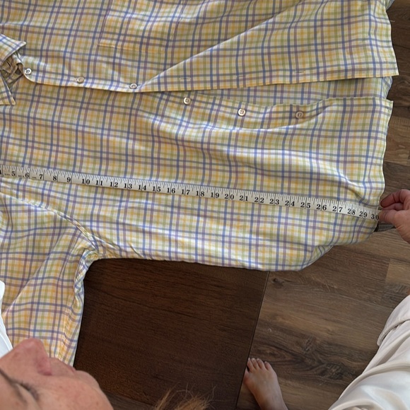 Ermenegildo Zegna Italy Large Plaid Check Pastel Color Yellow Purple Easter Mens - Picture 7 of 17